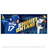 大谷翔平 THE GOLDEN TWO-WAY マイクロファイバー フェイスタオル
