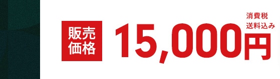 �̔����i 15,000�~ ����ő����� 