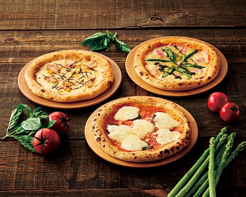 野菜ソムリエの手ごねピザセット