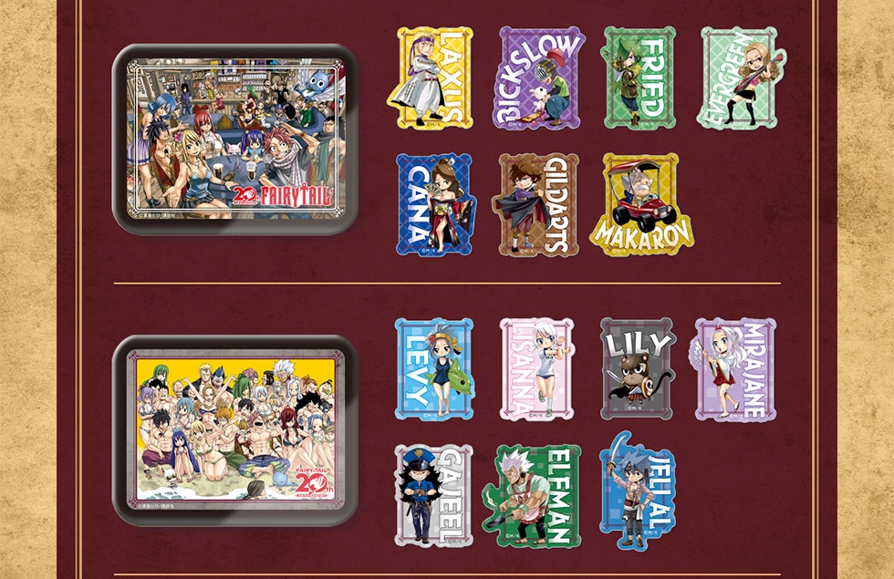 フェアリーテイル 20周年記念オリジナルグッズ｜郵便局のネットショップ