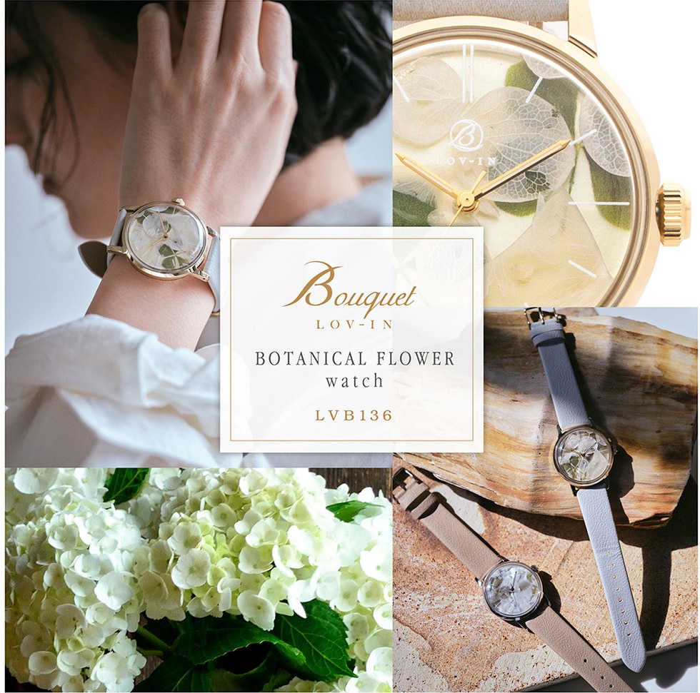 Bouquet LOV-IN / BOTANICAL FLOWER watch / LVB136