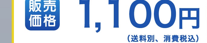 �̔����i1,100�~(�����ʁA����ō�)