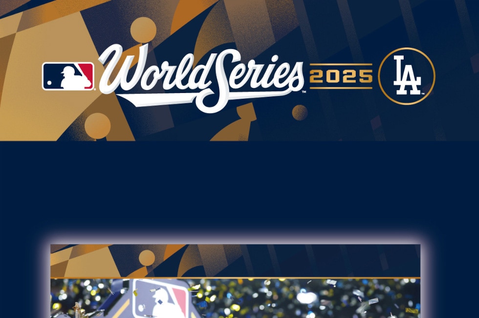 切手07 MLBワールドシリーズ2025優勝記念 ロサンゼルス・ドジャース