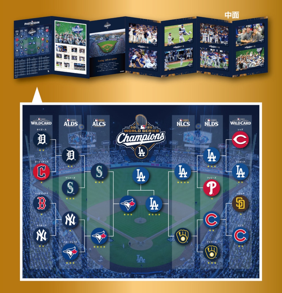 MLBワールドシリーズ2025優勝記念 ロサンゼルス・ドジャース
