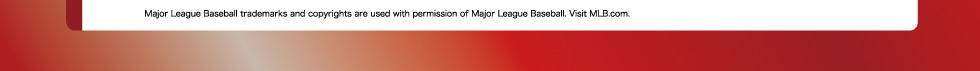 Major League Baseball trademarks and copyrights are used with permission of Major League Baseball. Visit MLB.com