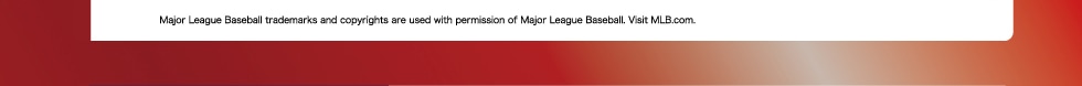 Major League Baseball trademarks and copyrights are used with permission of Major League Baseball. Visit MLB.com