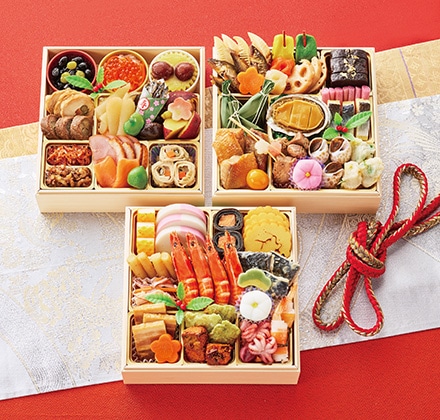 西陣魚新監修 和風おせち料理 三段重