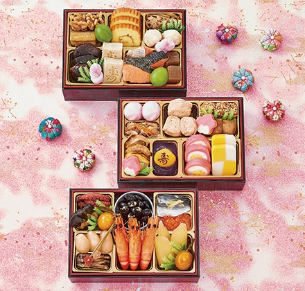 千賀屋謹製 迎春おせち料理「金千華」和風三段重