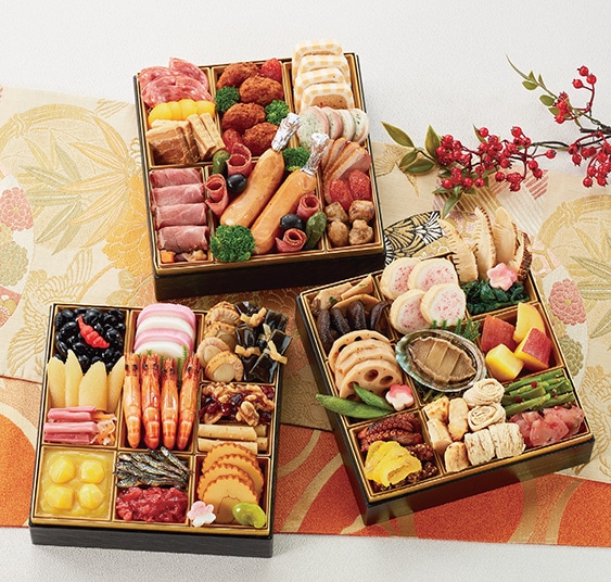 京都割烹「味ま野」監修 おせち料理三段重
