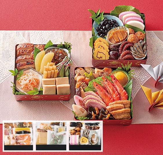 誠和の迎春おせち 二十二品(三段)