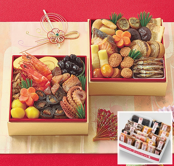 わらびの里 料亭の真空おせち