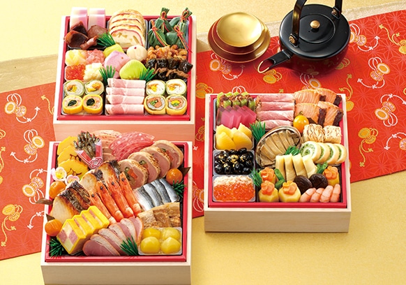わらびの里 和洋 料亭おせち 三段重