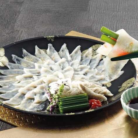 ふぐの王様 とらふぐ刺身(約2人前)