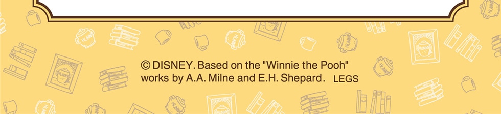 ©DISNEY. Based on the Winnie the Pooh works by A.A. Milne and E.H. Shepard. LEGS