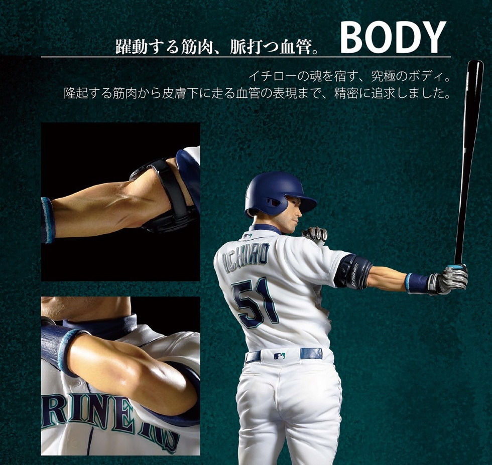 ＭＬＢイチロー 殿堂入り記念号外ステッカーとフィギュア付き 末尾二桁51 イチロー氏 日本人初アメリカ野球殿堂入り記念アイテムを数量限定発売