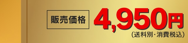 �̔����i 4,950�~(�����ʁE����ō�) 