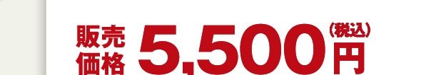 �̔����i 5,500�~�i�ō��j