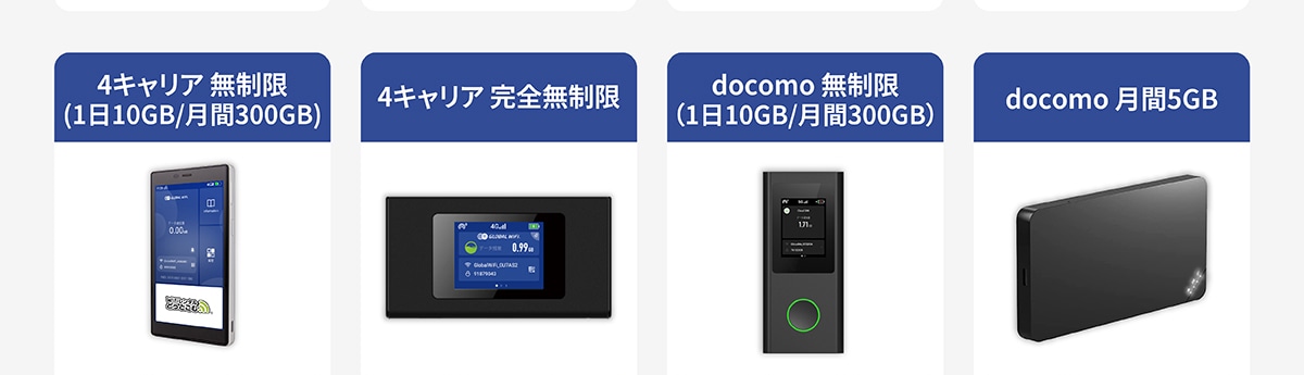 Softbank������(1��5GB/����150GB)Softbank������(1��10GB/����300GB)Softbank���S������docomo������(1��10GB/����300GB)